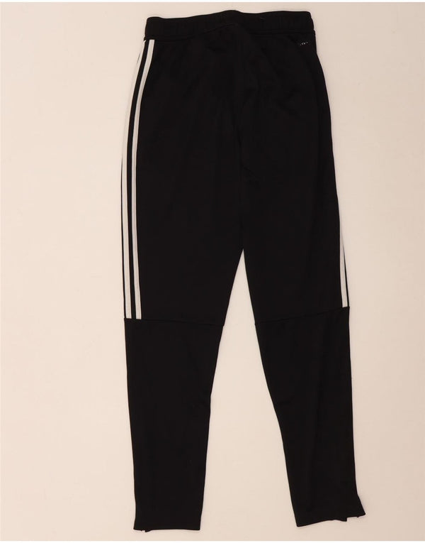 Pantaloni de trening Adidas pentru bărbați, poliester negru mic