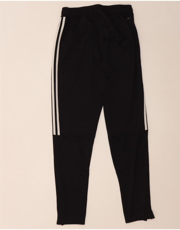 Pantaloni de trening Adidas pentru bărbați, poliester negru mic