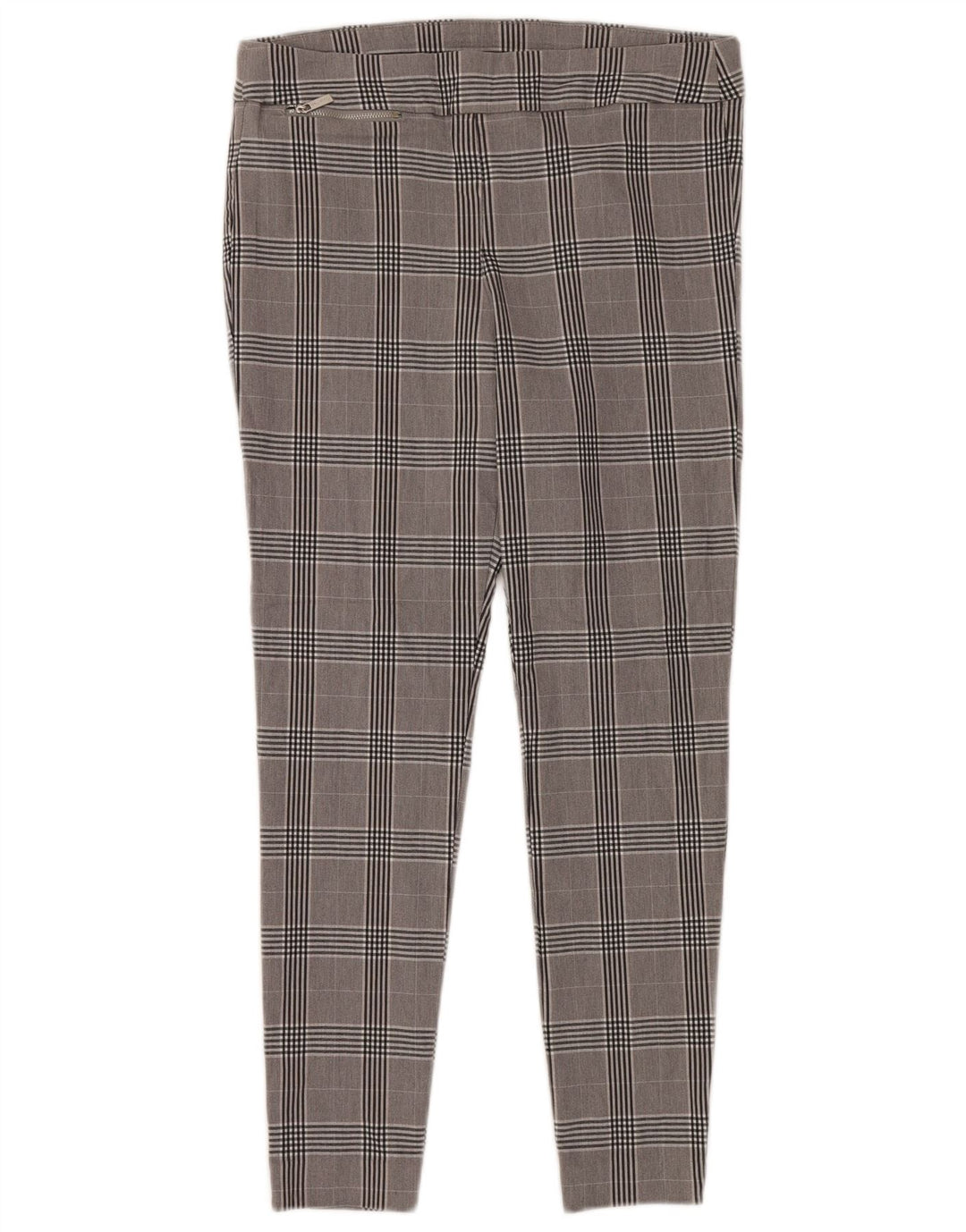 CALVIN KLEIN Pantaloni slim casual pentru femei L32 L28 gri viscoză