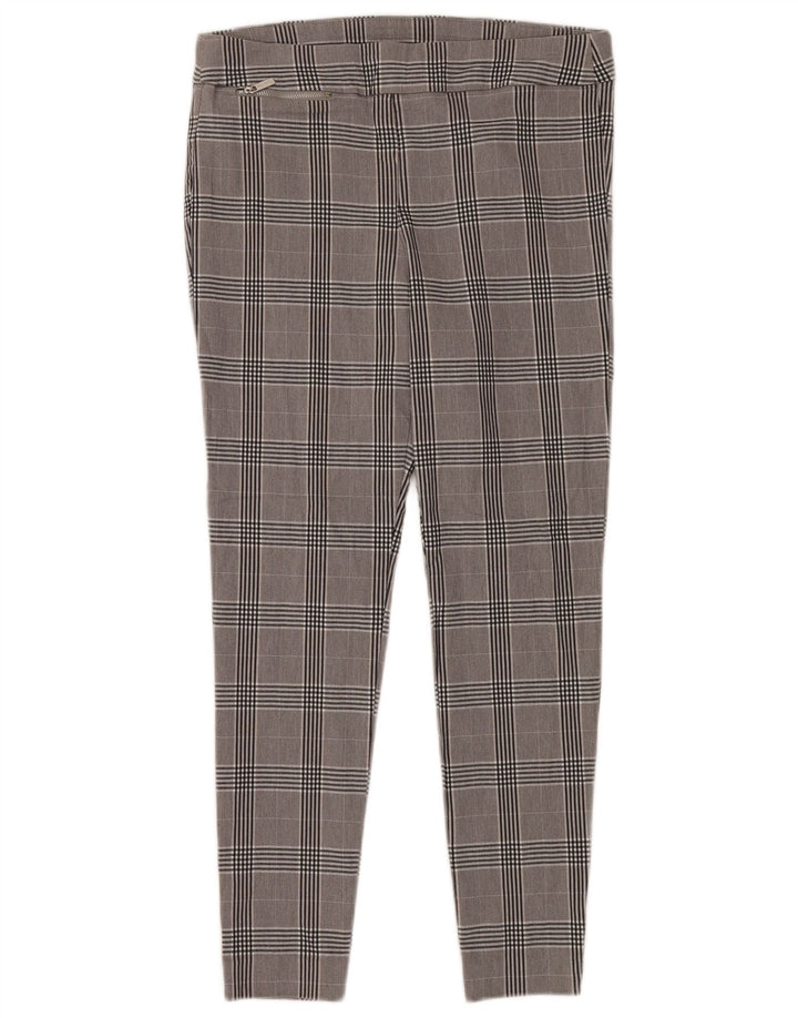 CALVIN KLEIN Pantaloni slim casual pentru femei L32 L28 gri viscoză