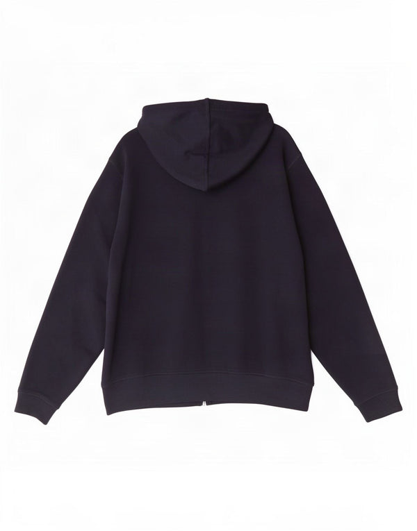 Pulover Marks & Spencer pentru femei, cu fermoar, UK 18 XL, bumbac, albastru bleumarin