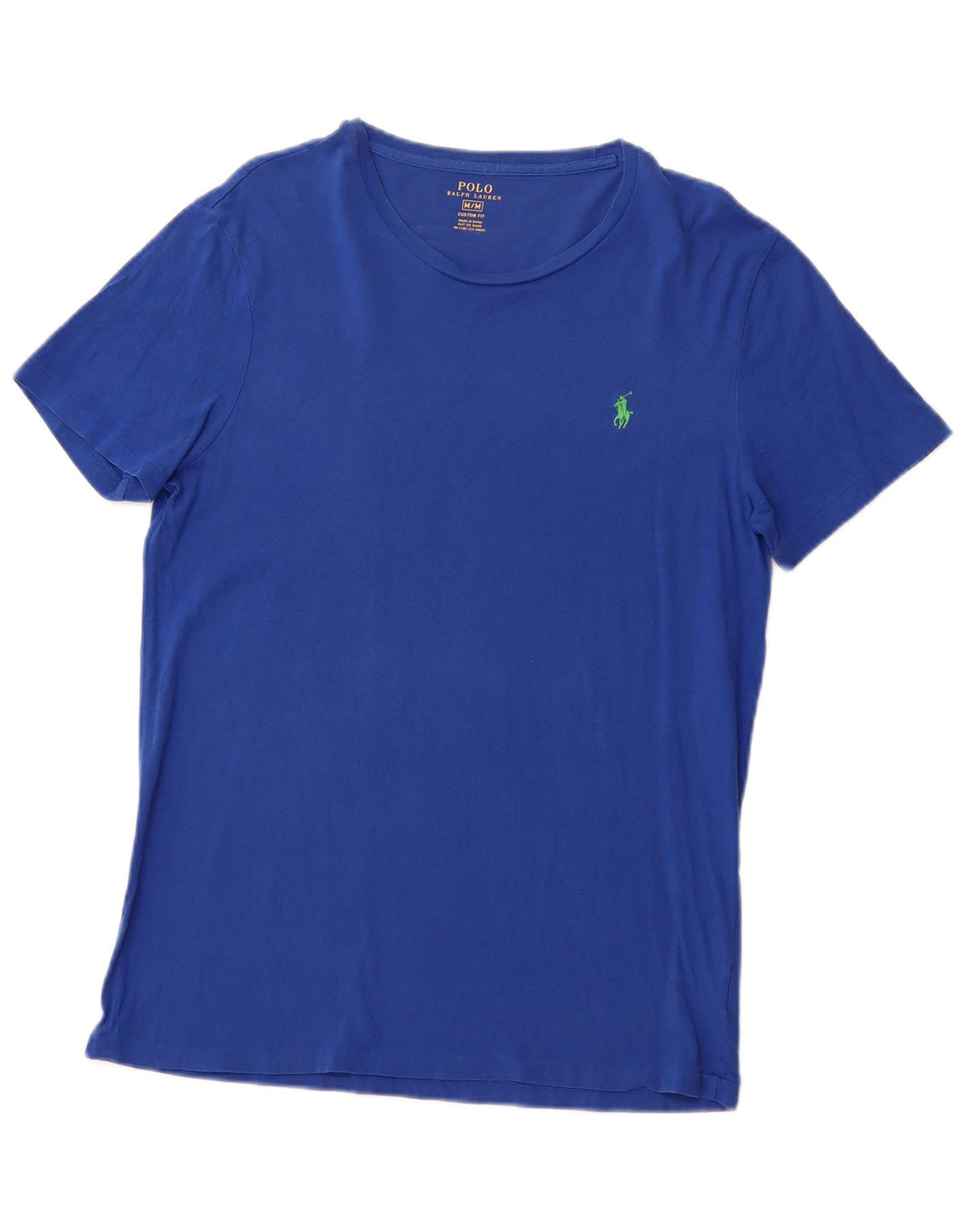POLO RALPH LAUREN Tricou personalizat pentru bărbați Top din bumbac albastru mediu