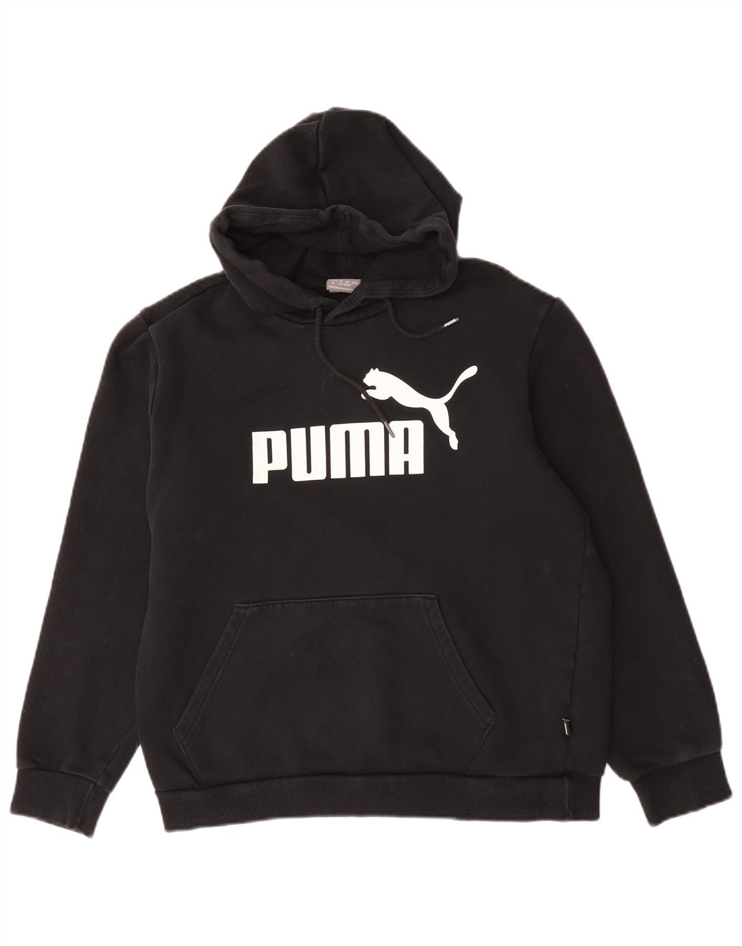 Pulover pentru bărbați Puma Graphic Hoodie, bumbac mediu negru