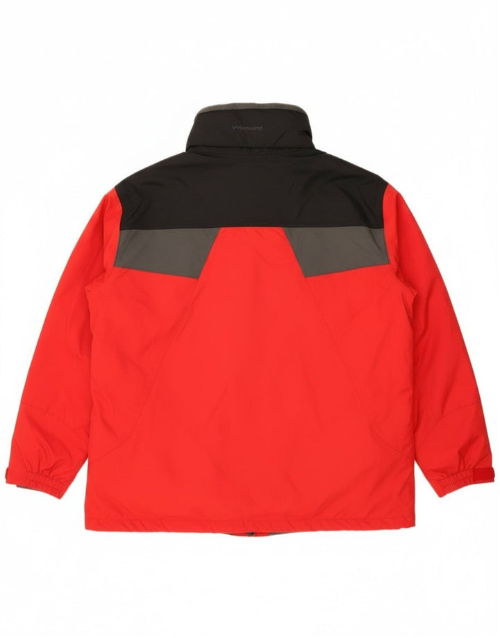 Jachetă Columbia pentru bărbați Interchange Windbreaker UK 42 XL Roșu Colorblock