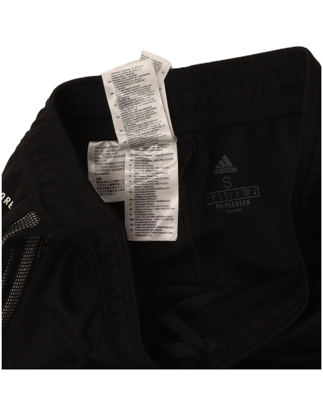 Pantaloni de trening Aeroready ADIDAS pentru bărbați, poliester negru mic