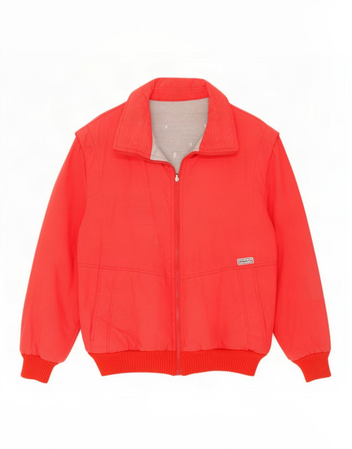 Bomber vintage pentru bărbați UK 40 Large Red