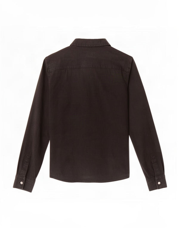 Cămașă pentru femei Calvin Klein Jeans UK 12 Bumbac mediu negru