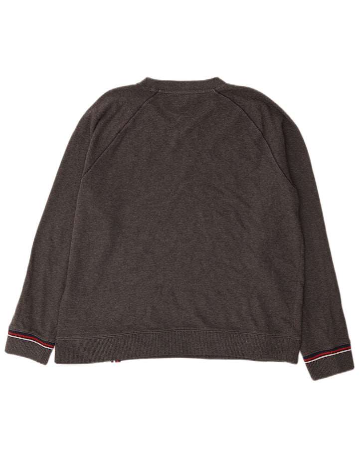 Hanorac grafic pentru bărbați Fila Jumper XL, bumbac cu pete gri