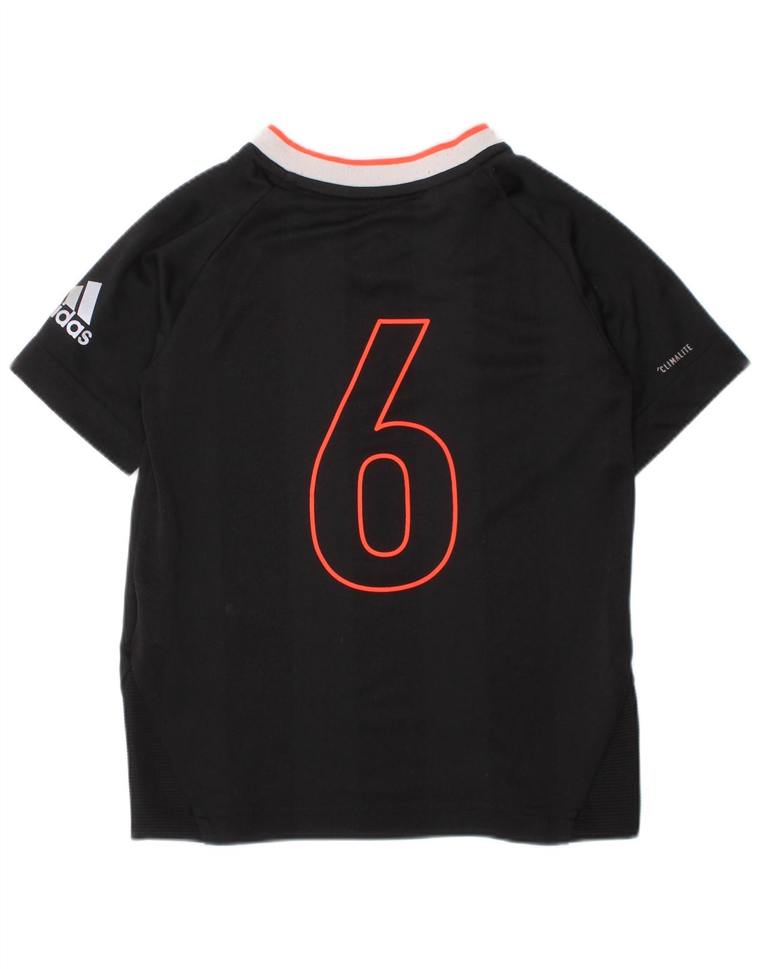 Tricou Climalite ADIDAS pentru băieți Top 4-5 ani Poliester negru mic