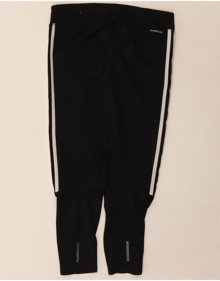 Leggings Adidas Aeroready Crop pentru femei UK 12 Medium Black
