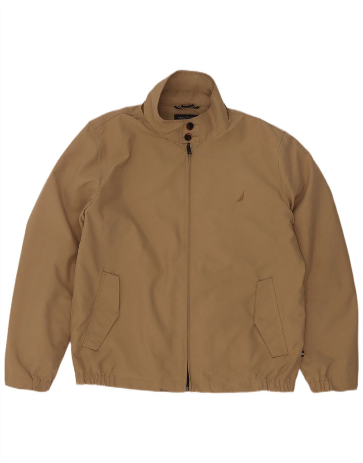 Bomber pentru bărbați Nautica UK 38 Medium Bej Poliester