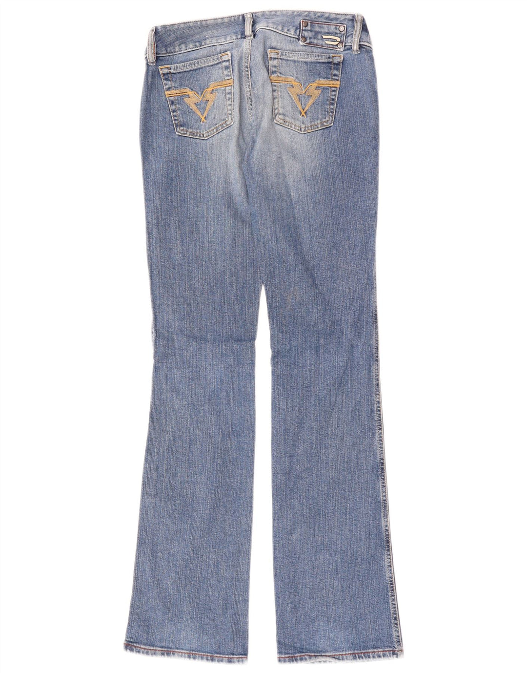 Jeans Bootcut pentru femei Diesel cu talie joasă W28 L33 Bumbac albastru