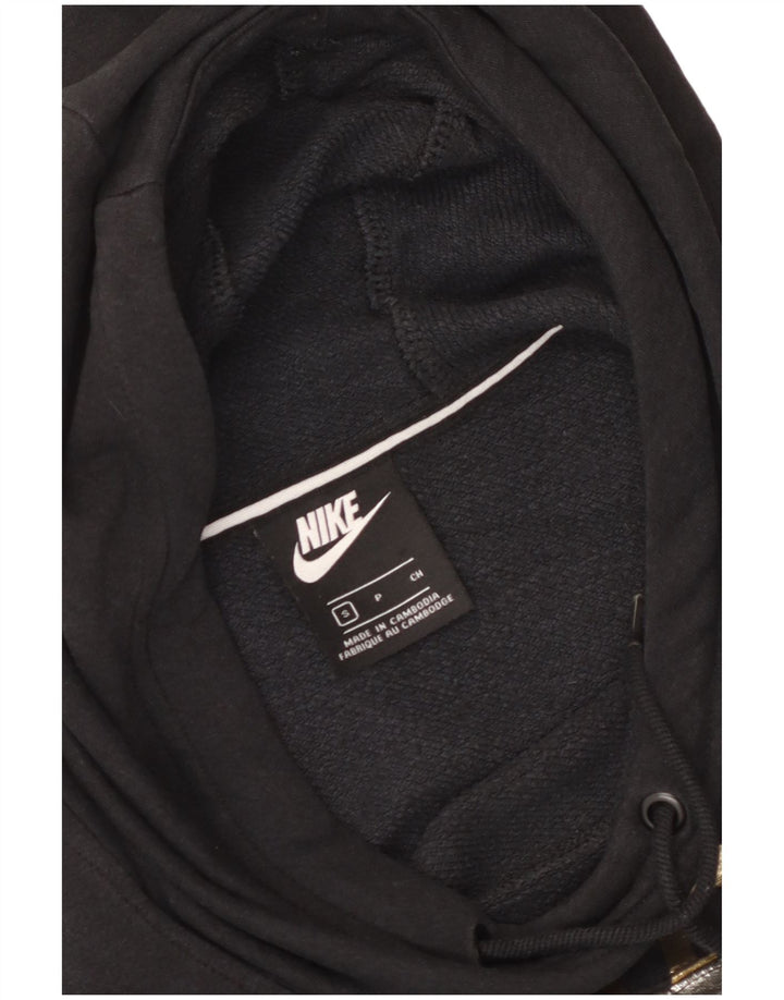 Pulover Nike cu capota grafic pentru femei, mic, negru