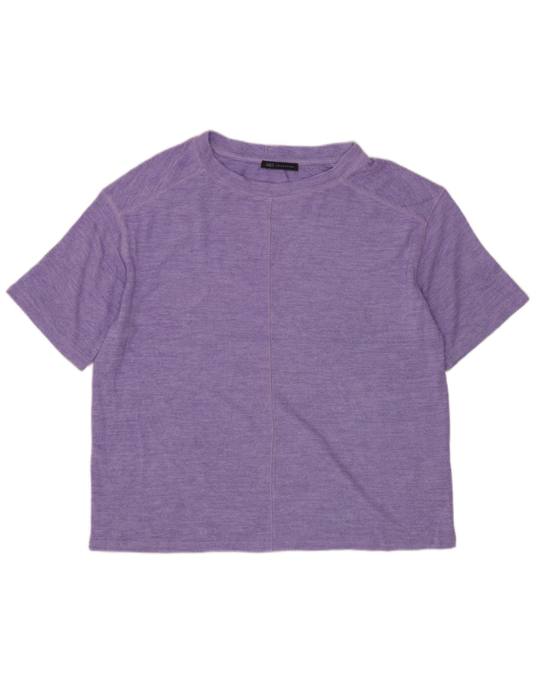 MARKS & SPENCER Tricou pentru femei Top UK 12 Medium Purple Viscose