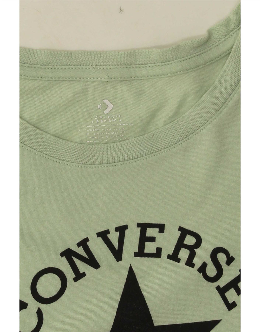Tricou grafic Converse pentru femei Top UK 10 Small Green