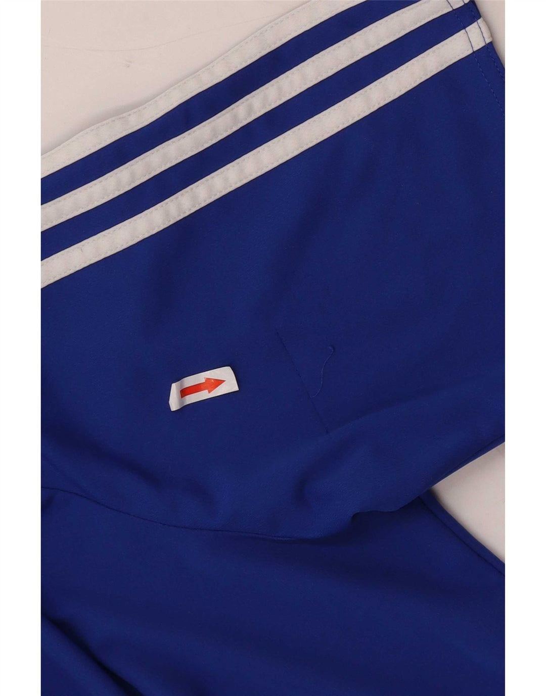 Tricou Adidas Climalite pentru bărbați Top mare, albastru, poliester color bloc