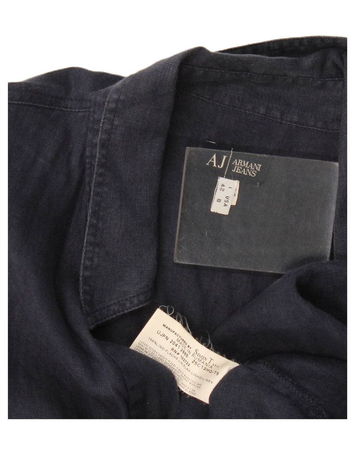Cămașă Pulover pentru Damă Armani Jeans IT 42 Medium Bleumarin In