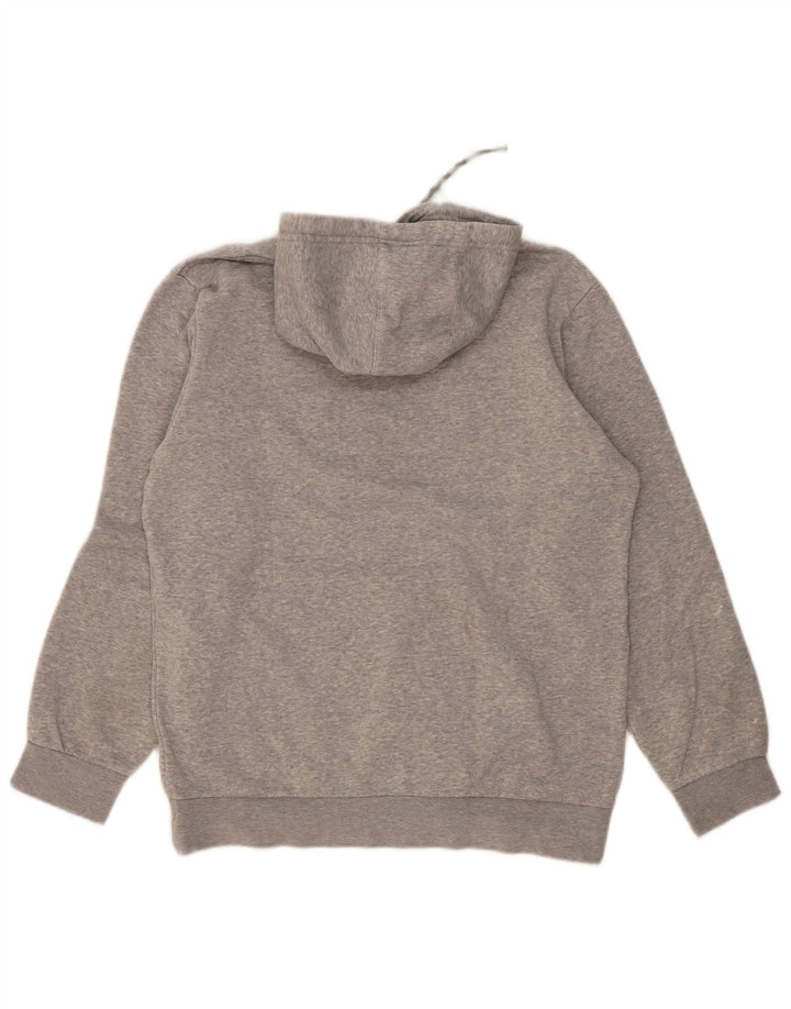 Pulover pentru bărbați Adidas Graphic Hoodie, gri mediu
