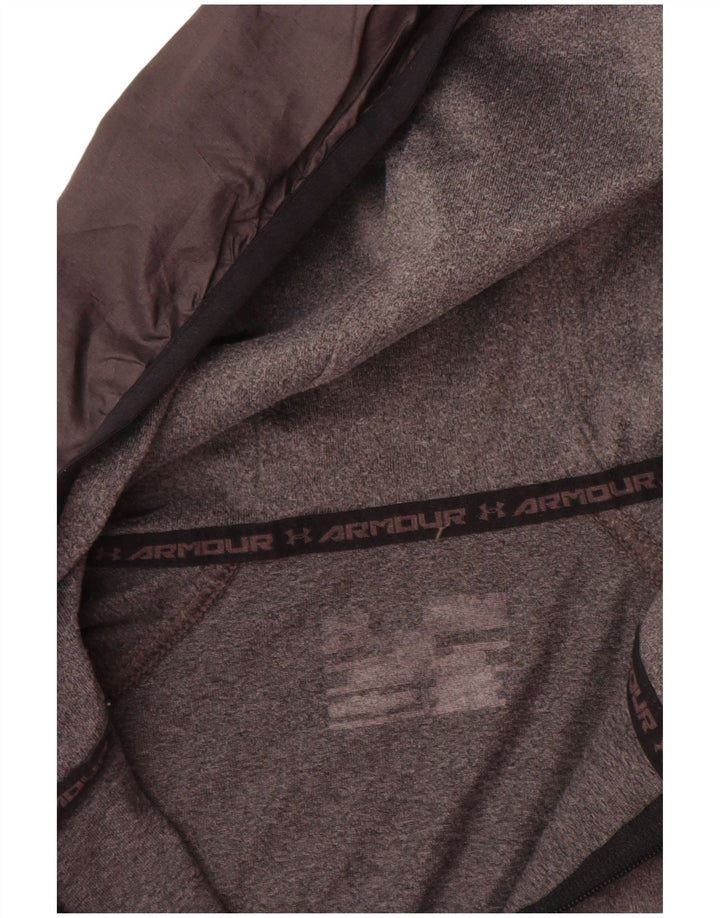 Top de trening Under Armour pentru bărbați, cu glugă, mare, gri