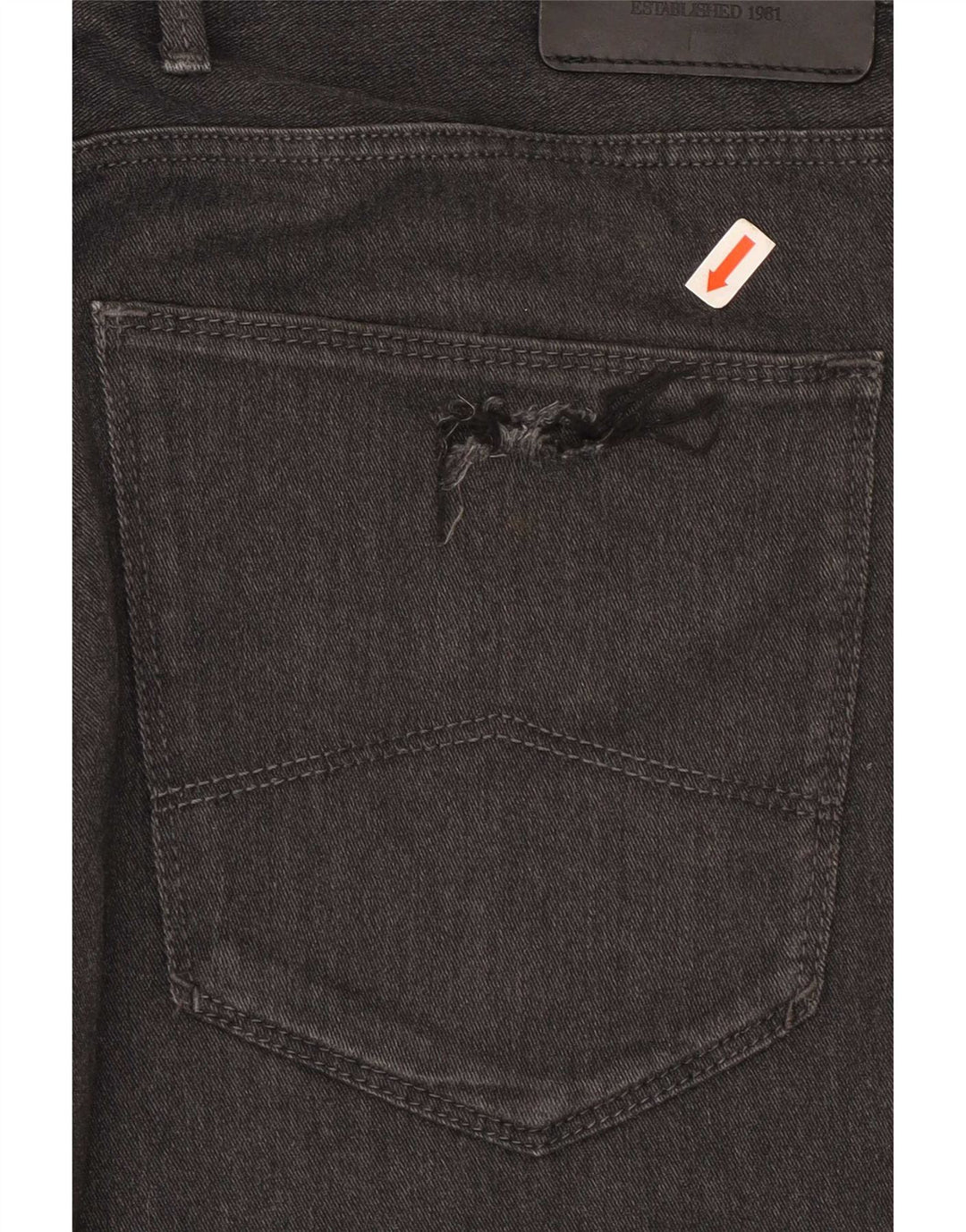 Blugi slim pentru bărbați Armani W36 L30 bumbac negru