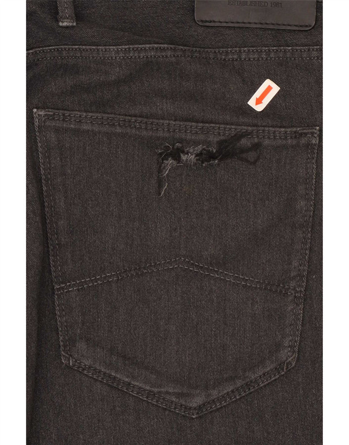 Blugi slim pentru bărbați Armani W36 L30 bumbac negru