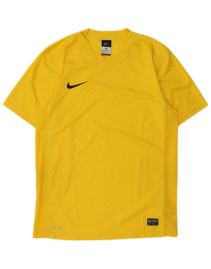 Tricou pentru bărbați Nike Dri Fit Top galben mediu