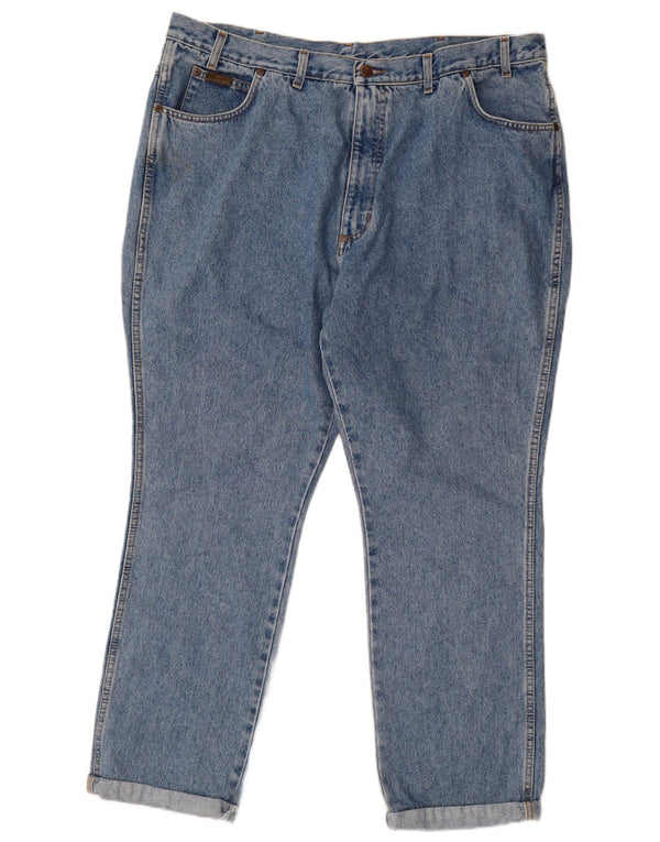 Blugi conici pentru bărbați Wrangler W40 L30 albastru