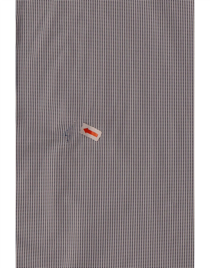 Cămașă pentru bărbați Hugo Boss Regular Fit Mărimea 41 16 Poliamidă mare cu pete albastre