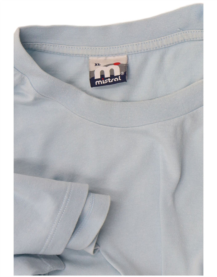Tricou grafic pentru bărbați Mistral Top XL Albastru