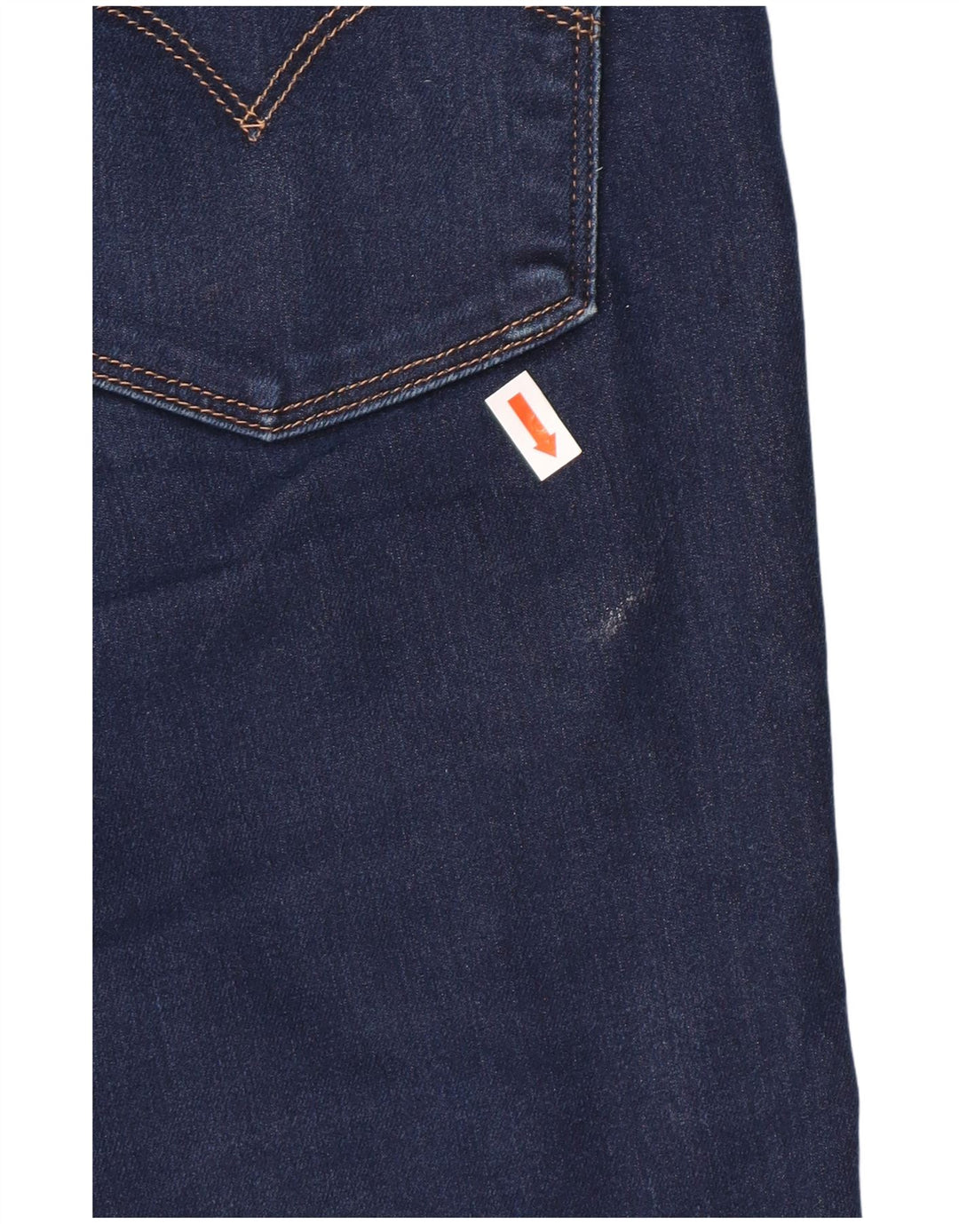 Blugi slim pentru femei LEVI'S W29 L30 bumbac bleumarin
