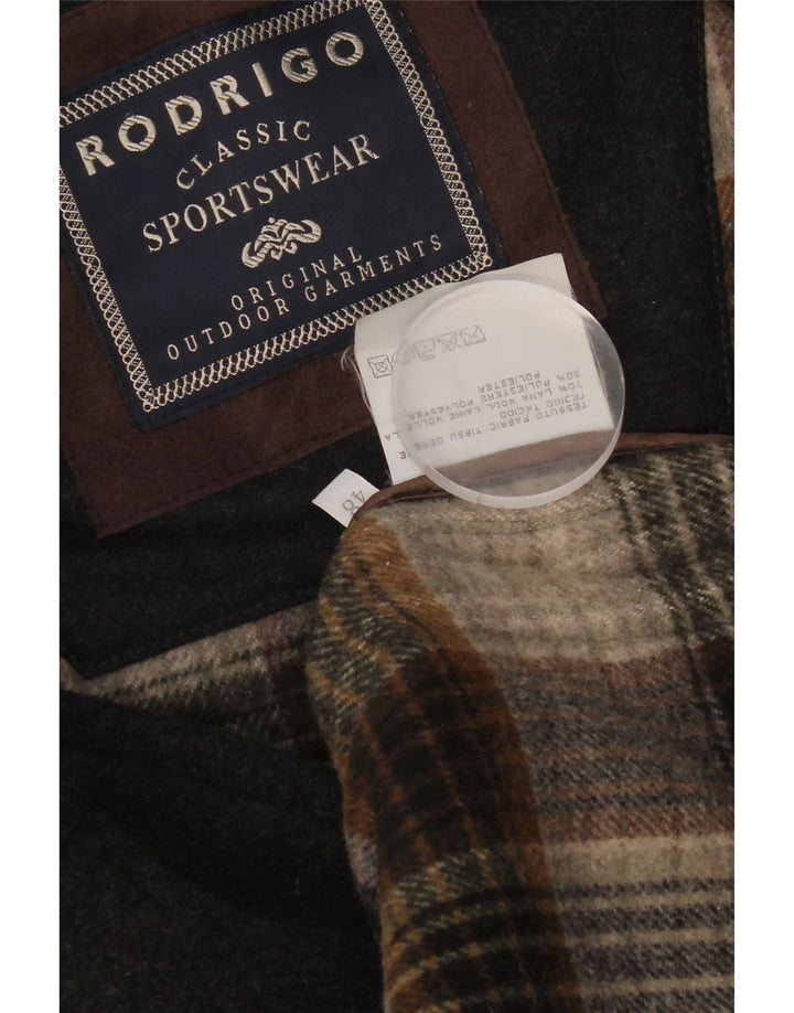 Duffle Coat pentru bărbați Rodrigo IT 48 Medium Negru Lână