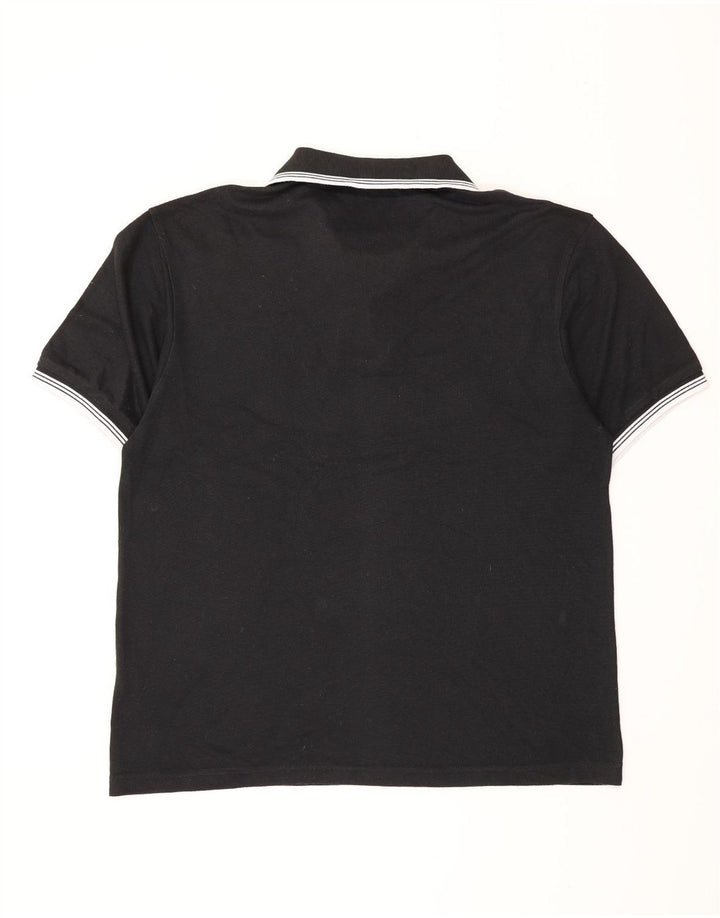 Tricou polo pentru bărbați Paul Smith, bumbac negru mare