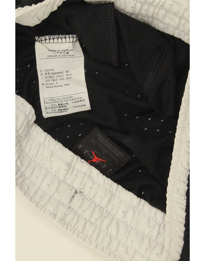 Pantaloni scurți sport grafic Dri Fit Jordan pentru bărbați, negru, poliester color bloc