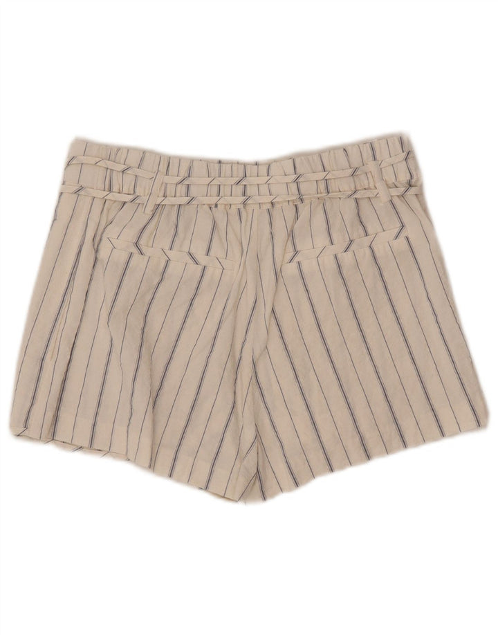 Pantaloni caldi pentru femei cu talie înaltă Zara Mici W26 cu dungi albe