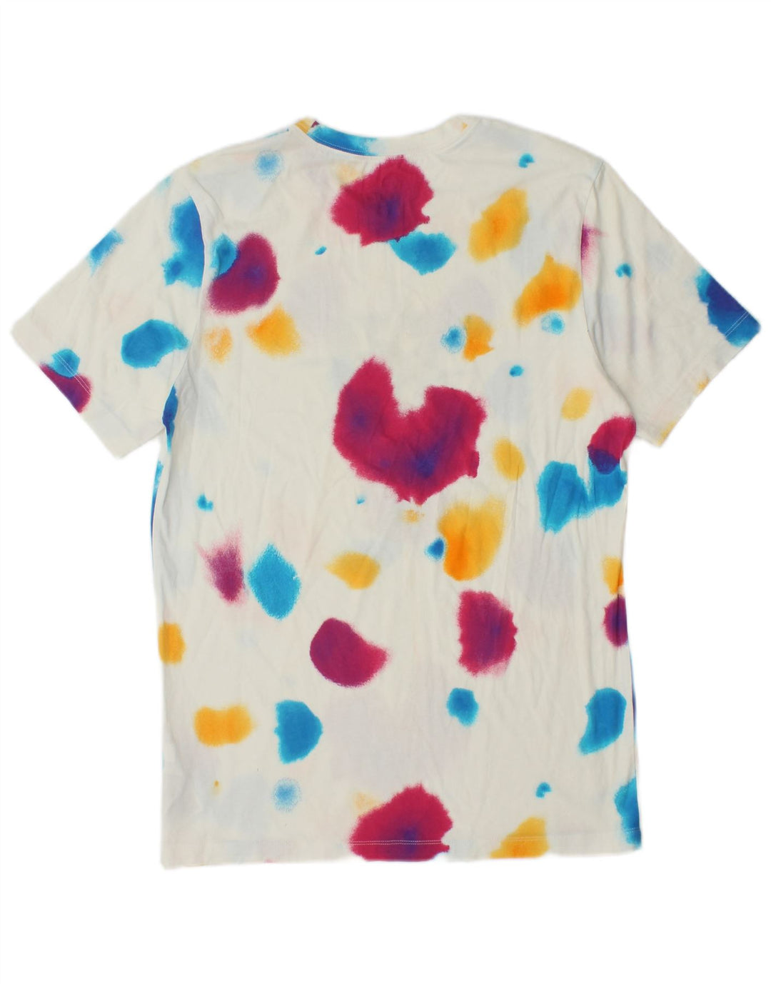 Tricou grafic Nike pentru bărbați Top mediu multicolor din bumbac Tie Dye
