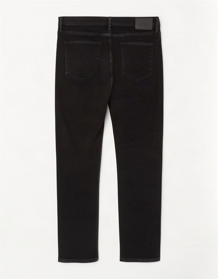 Blugi Jack & Jones GLENN Slim pentru bărbați W33 L30 bumbac negru