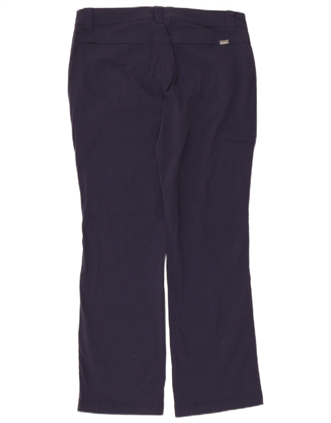 Pantaloni cargo drepti pentru femei Eddie Bauer US 8 Medium W32 L28 Bleumarin
