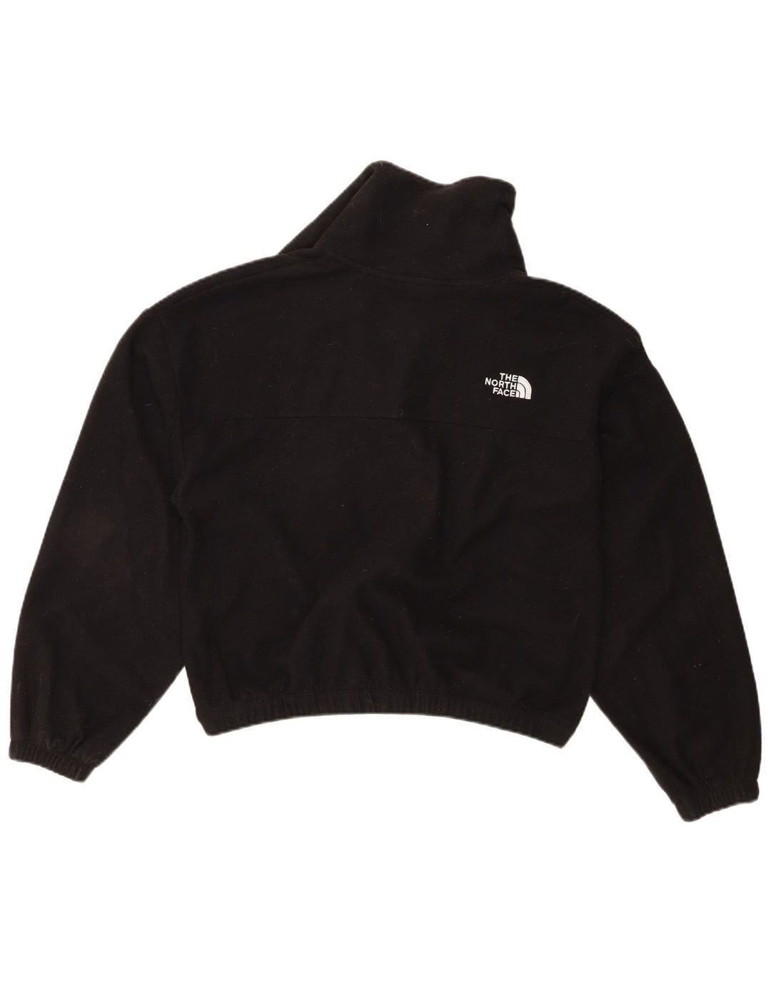 Jumper The North Face pentru femei oversized Crop Fleece UK 12 Medium Black