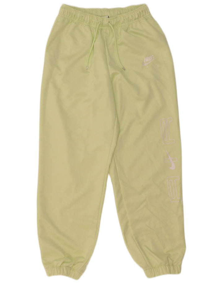 Pantaloni de trening grafic Puma pentru femei Joggeri UK 8 Poliester verde mic