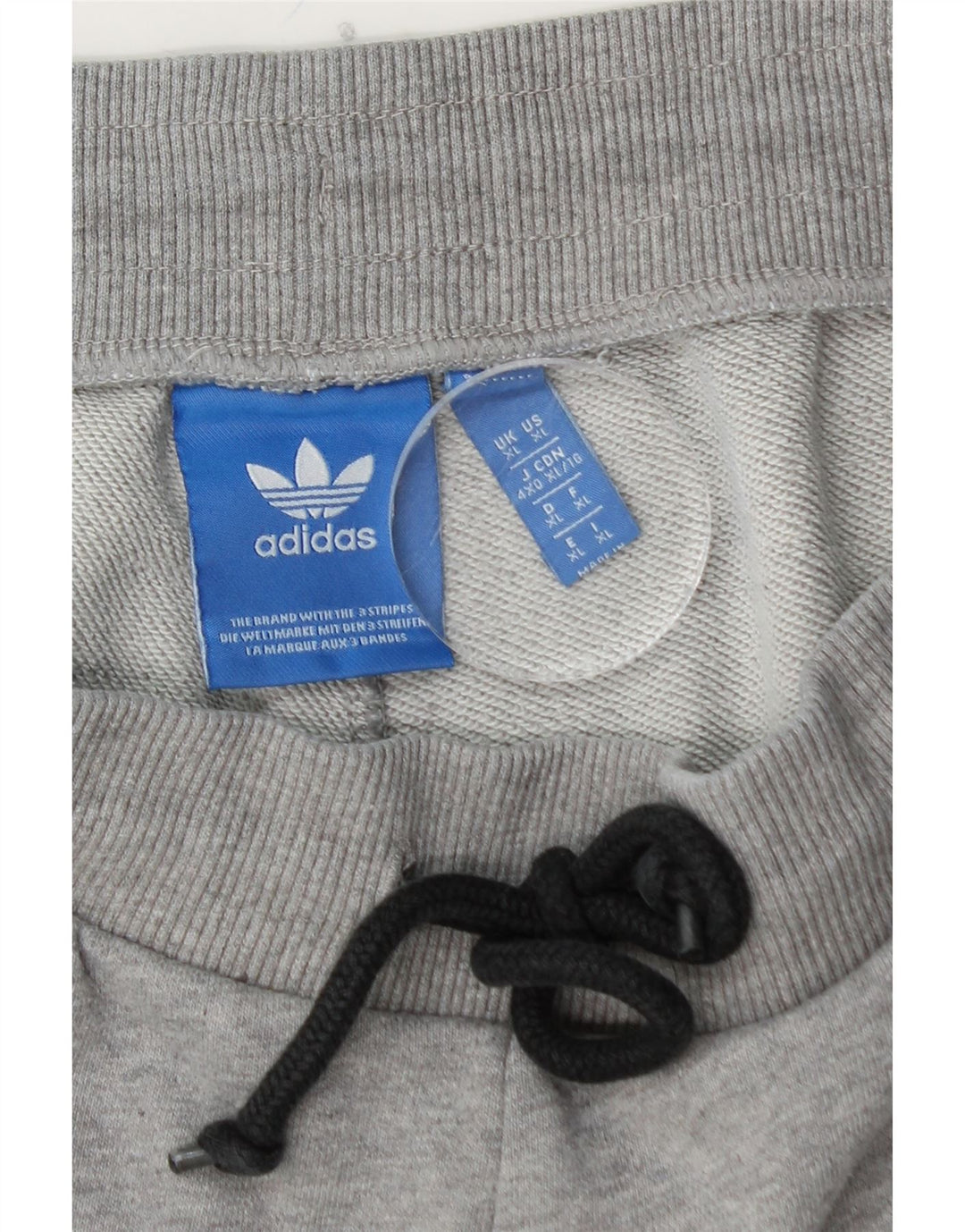 Pantaloni de trening pentru bărbați ADIDAS Joggeri XL bumbac gri