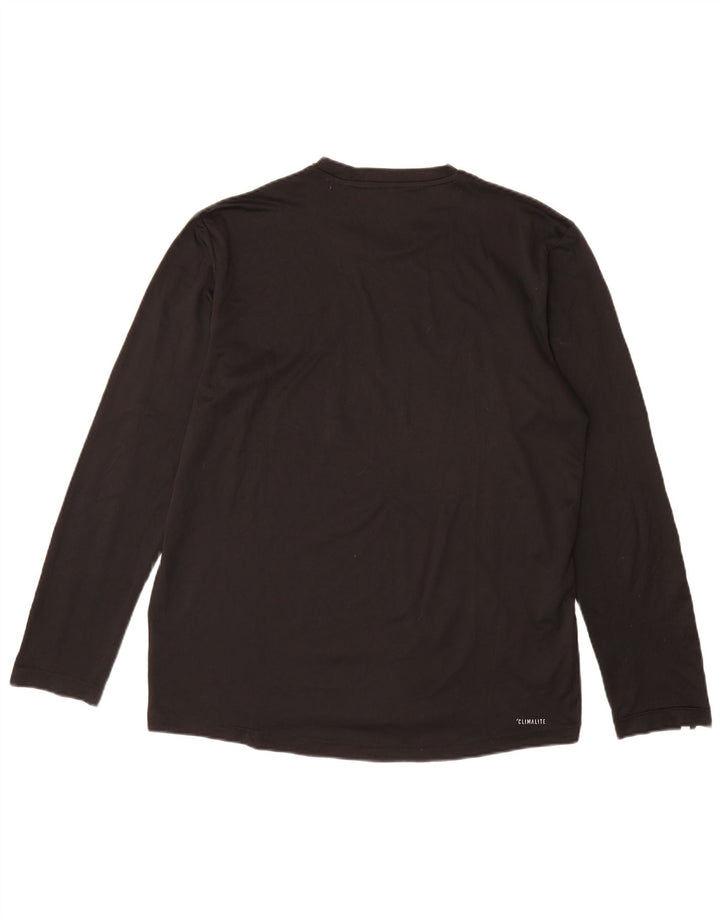 Adidas Climalite Top cu mânecă lungă, mare, negru