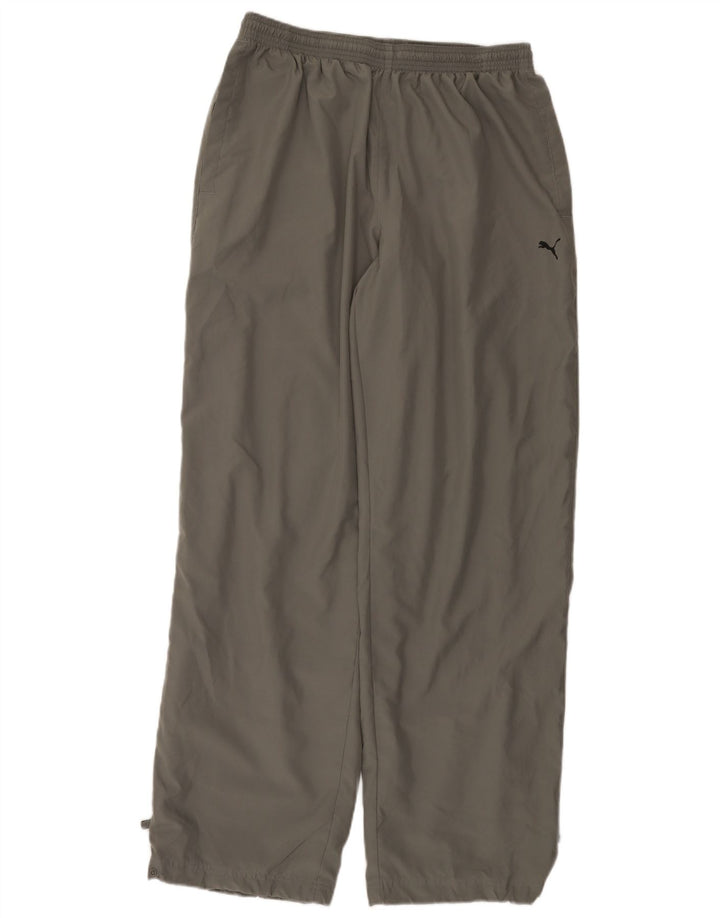 Pantaloni de trening Puma pentru bărbați, mari, gri, poliester
