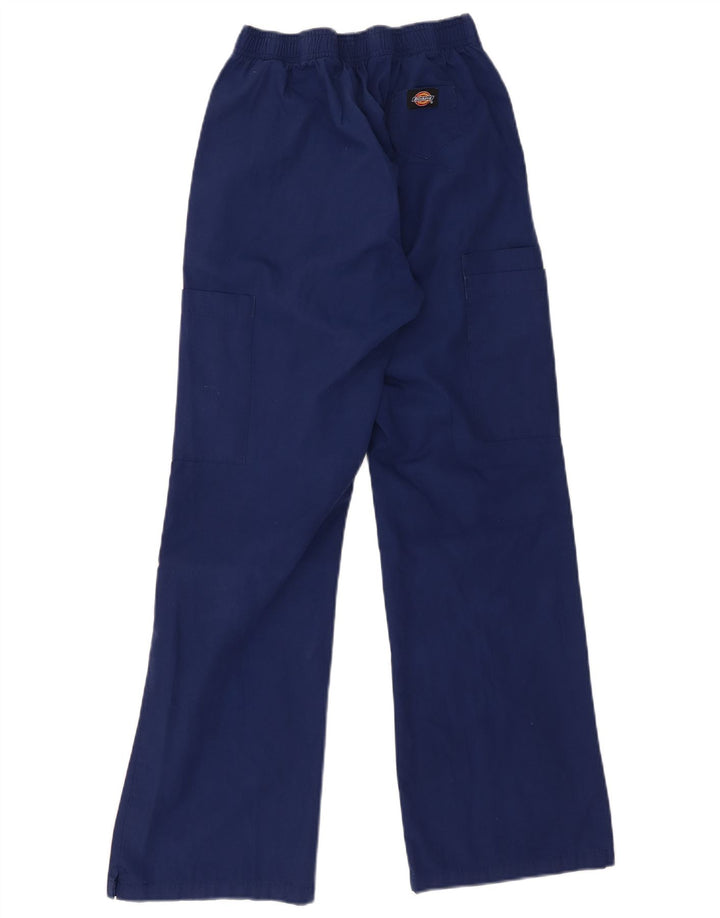 DICKIES Mens Tracksuit Trousers Small  Navy Blue Polyester