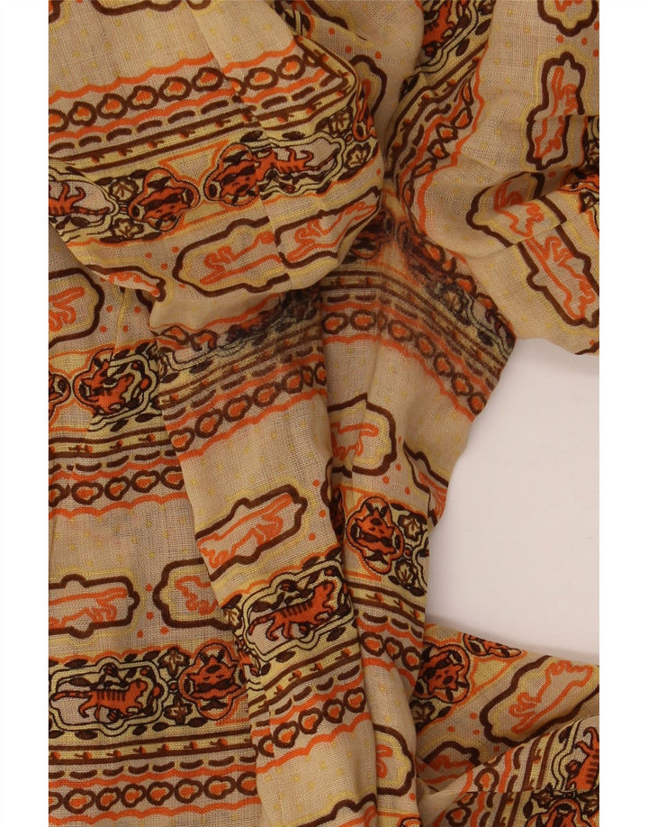 Rochie vintage pentru femei în linie A UK 12 Medium Multicolore Fair Isle