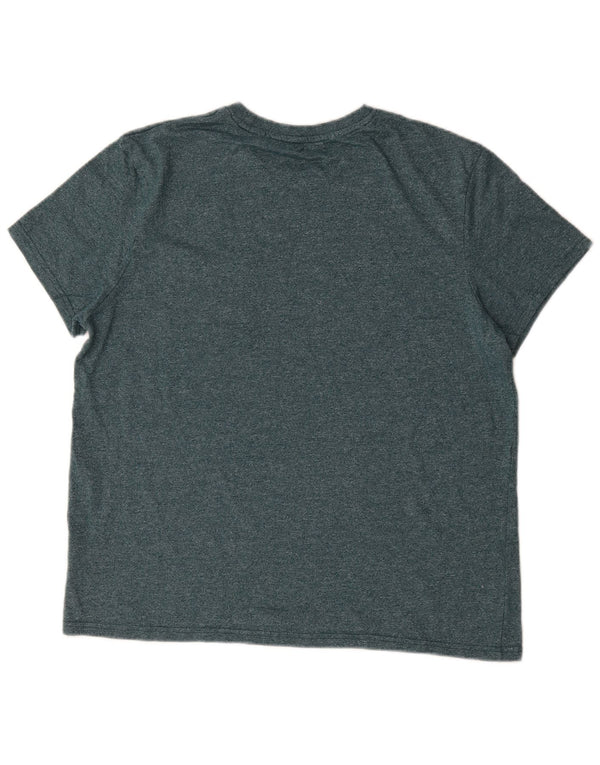 Tricou Jack Wills pentru bărbați Top XL Poliester verde