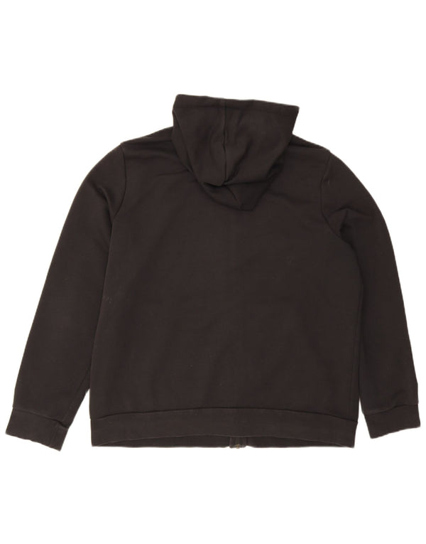 Pulover Adidas Graphic Zip pentru femei Marea Britanie 24/26 2XL Negru Bumbac Sport