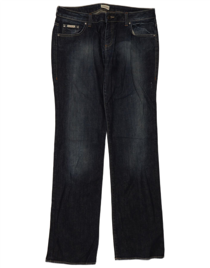 Blugi Calvin Klein pentru femei Bootcut W32 L34 Bumbac bleumarin