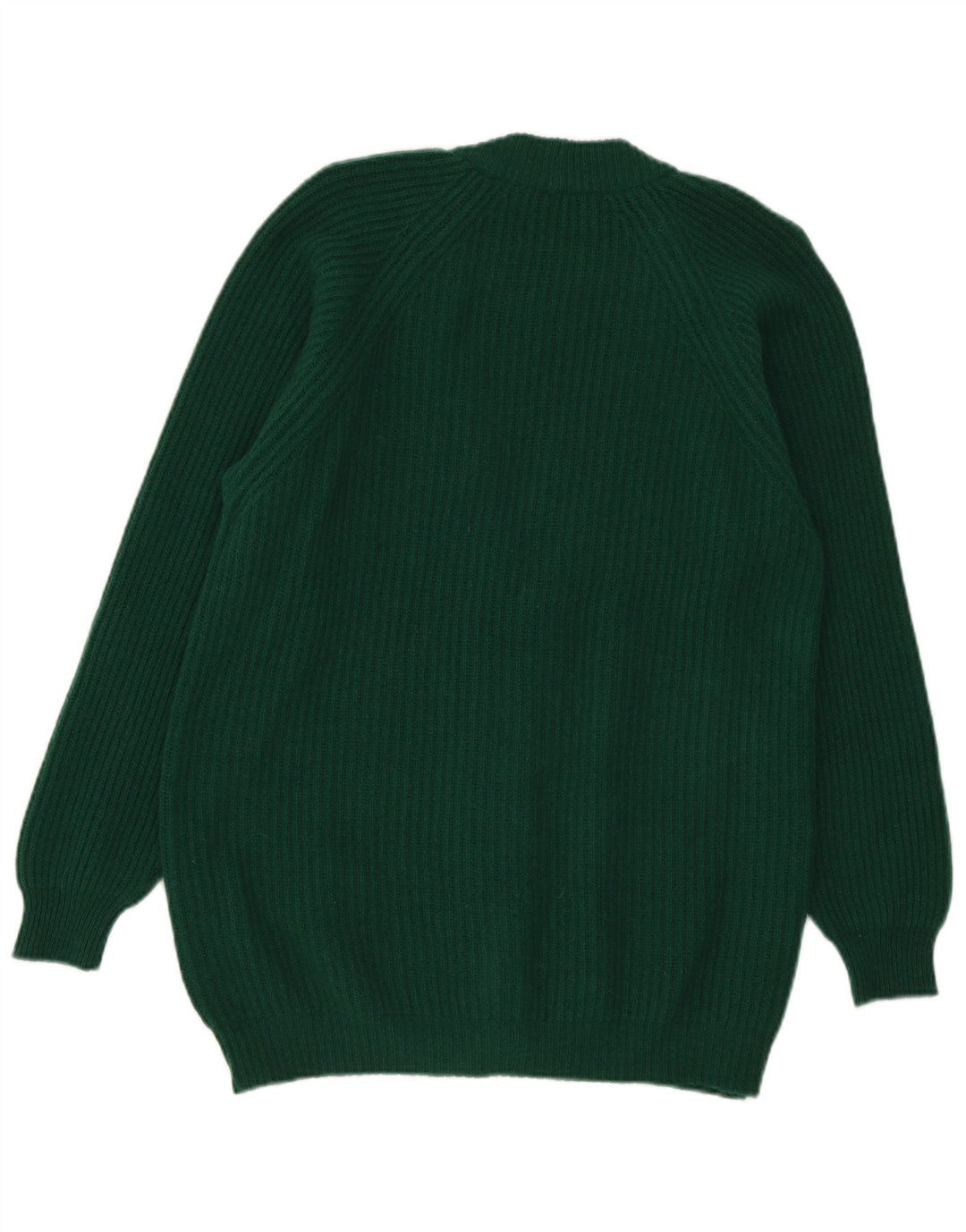 Pulover Cardigan Vintage pentru femei UK 16 Lână verde mare