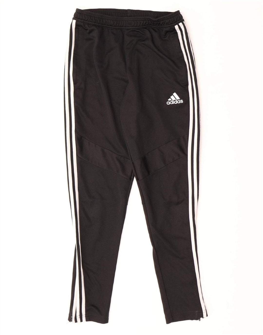 ADIDAS Mens Tracksuit Trousers Medium  Black Polyester