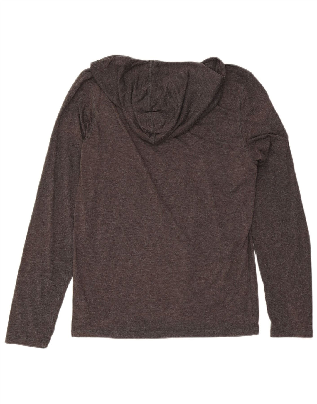 Prana Top cu glugă pentru bărbați cu mânecă lungă, bumbac gri mediu